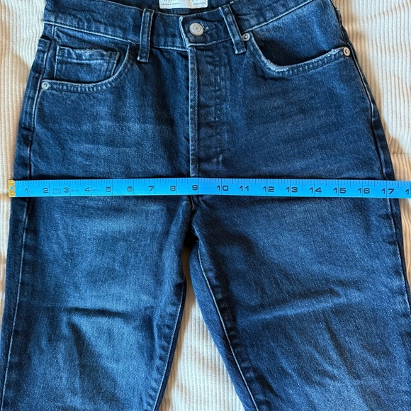 Free People We the Free Stella Skinny Jeans Distressed High Rise Size 25 - Picture 13 of 15